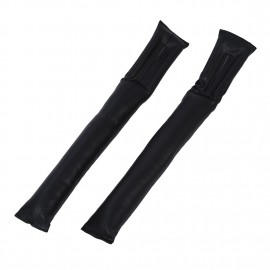 2Pcs Car Seat Pad Gap Fillers Holster Spacer Filler Padding Black