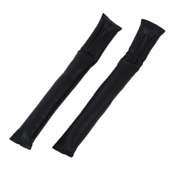 2Pcs Car Seat Pad Gap Fillers Holster Spacer Filler Padding Black