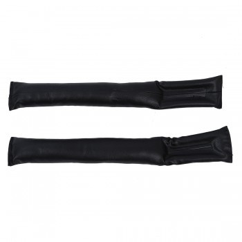 2Pcs Car Seat Pad Gap Fillers Holster Spacer Filler Padding Black