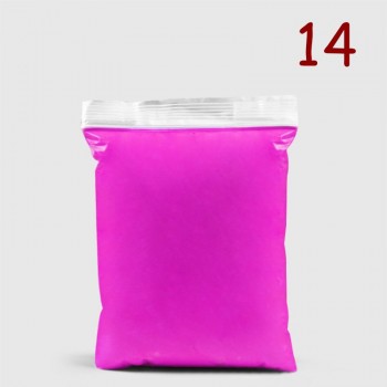 24 Colors Fluffy Foam Playdough Manual DIY Baby Care Air Drying Handprint Footprint Soft Plasticine Toy Polymer Clay 20g