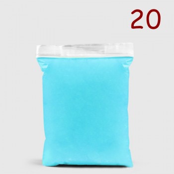 24 Colors Fluffy Foam Playdough Manual DIY Baby Care Air Drying Handprint Footprint Soft Plasticine Toy Polymer Clay 20g