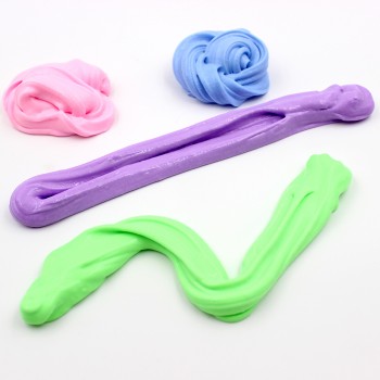 Super Fluffy Slime Clay DIY Soft Glue Foam Beads Box Cotton Ball Kit Not Plasticine Craft for Antistress Kids Toys Supplies
