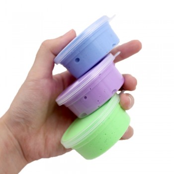 Super Fluffy Slime Clay DIY Soft Glue Foam Beads Box Cotton Ball Kit Not Plasticine Craft for Antistress Kids Toys Supplies