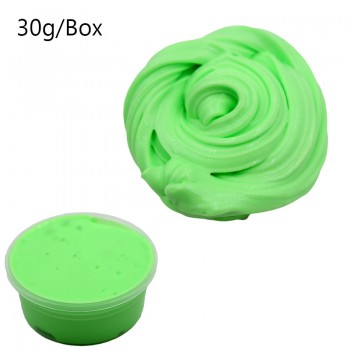 Super Fluffy Slime Clay DIY Soft Glue Foam Beads Box Cotton Ball Kit Not Plasticine Craft for Antistress Kids Toys Supplies
