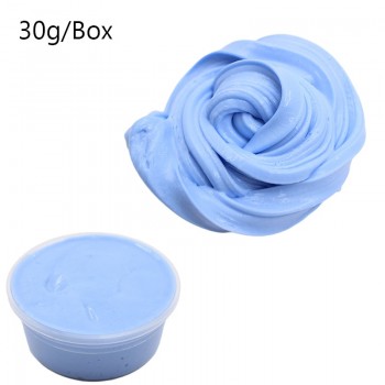Super Fluffy Slime Clay DIY Soft Glue Foam Beads Box Cotton Ball Kit Not Plasticine Craft for Antistress Kids Toys Supplies