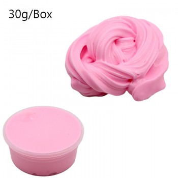 Super Fluffy Slime Clay DIY Soft Glue Foam Beads Box Cotton Ball Kit Not Plasticine Craft for Antistress Kids Toys Supplies