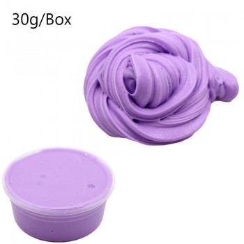 Super Fluffy Slime Clay DIY Soft Glue Foam Beads Box Cotton Ball Kit Not Plasticine Craft for Antistress Kids Toys Supplies