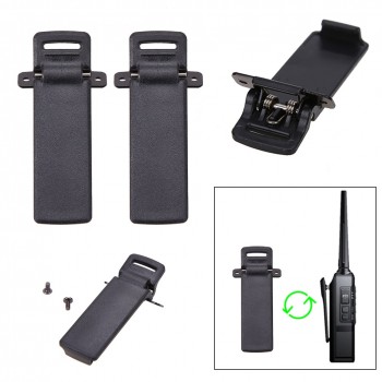 2Pcs Walkie talkie Belt Clip for Baofeng UV-5R UV-5RA UV-5RB UV-5RC UV-5RD UV-5RE 5RE Two Way Radio Accessories