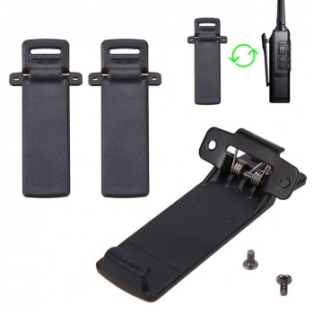 2Pcs Walkie talkie Belt Clip for Baofeng UV-5R UV-5RA UV-5RB UV-5RC UV-5RD UV-5RE 5RE Two Way Radio Accessories