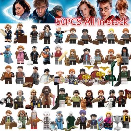 Legoings Figures Fantastic Beasts Rubeus Dobby Hagrid Seamus Finnigan Hermione Moody harri potter building Block friend Gift Toy
