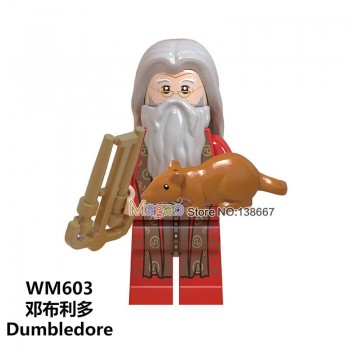 Legoings Figures Fantastic Beasts Rubeus Dobby Hagrid Seamus Finnigan Hermione Moody harri potter building Block friend Gift Toy