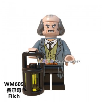 Legoings Figures Fantastic Beasts Rubeus Dobby Hagrid Seamus Finnigan Hermione Moody harri potter building Block friend Gift Toy
