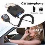VEHEMO BJ-218 Dual Band 2 Way Mobile Radio Transceiver 12V 25W 200CH Long Range Car Walkie Talkie Interphone Vehicle Ham Radio