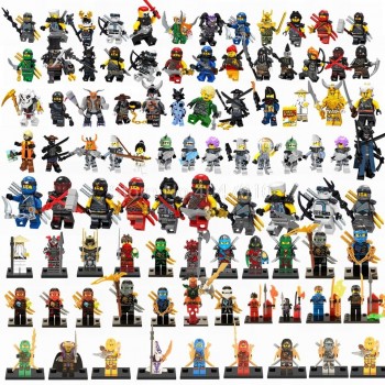 Legoing Ninjago Building Blocks Samukai Lloyd Jay Harumi Skylor Kai Zane Skullbreaker Iron Baron Legoings Figures Toys For Child