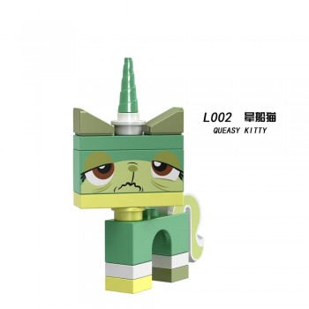 For Legoing Friends Princess Unikitty Movies girls Angry Astro Queasy Biznis Kitty Glasses Building Block Toys Legoings Figures