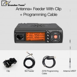25W Mini Mobile two way Radio with clip antenna,Mini Car Walkie Talkie  free shipping