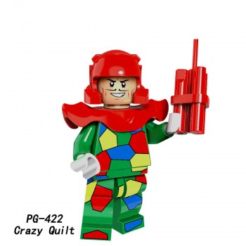 For legoing 18 Series Figures Fire dragon racing man Building blocks balloon cake boy Flowerpot girl Lucky Draw Aberdeen Toys