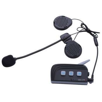 1500M Motorcycle Bluetooth 4.0 Intercom Four People Full Duplex Talking Waterproof Helmet Intercom VOX Voice Launching