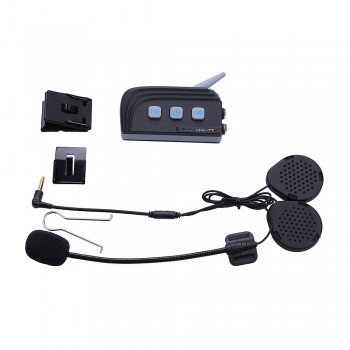 1500M Motorcycle Bluetooth 4.0 Intercom Four People Full Duplex Talking Waterproof Helmet Intercom VOX Voice Launching