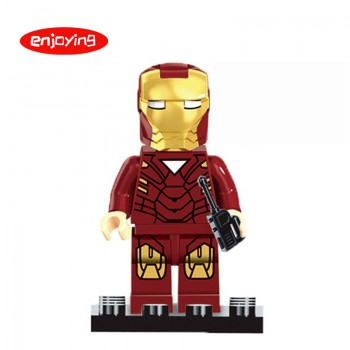 Marvell Super Heroes Figures Batman Spiderman Ninjago Iron Man Hulk Compatible with LEGOing Building Blocks Toys for Children