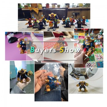 Legoinglys Thanos Energy Stones Gloves Building Blocks Avengers 3 New Infinity War Iron Man Block Marvel Figures Kids Toys Gift