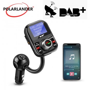 FM Transmitter TF USB Hands free  Antenna Charging Ports Car Kit Bluetooth LCD Display MP3 Player Digital DAB/DAB+ Receiver