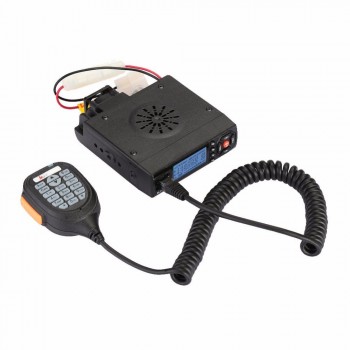 Vehemo Mini Dual Band Mobile Radio VHF/UHF Transceiver 200CH Two-way-radio Car Radio Sister KT8900 KT-8900R UV-25HX