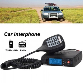 Vehemo Mini Dual Band Mobile Radio VHF/UHF Transceiver 200CH Two-way-radio Car Radio Sister KT8900 KT-8900R UV-25HX