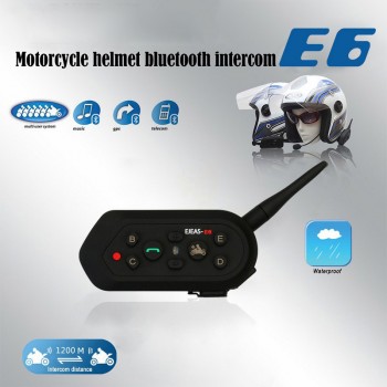 1300M Helmet Intercom 2pcs motorcycle interphone bluetooth moto helmet intercom interphone Hi-Fi stereo headset walkie talkie