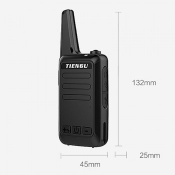 Car Wireless Handheld Walkie-Talkie Civilian Professional Mini Ultra-Thin Hotel FRS Factory Direct Selling Can Be OEM Interphone