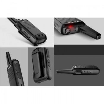 Car Wireless Handheld Walkie-Talkie Civilian Professional Mini Ultra-Thin Hotel FRS Factory Direct Selling Can Be OEM Interphone