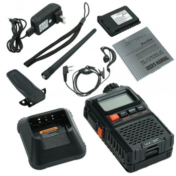 BF-UV-3R+ Walkie-talkie UV Double-segment Dual Display Baofeng Hand Platform Upgrade Version Mini