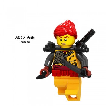 Legoing Ninjagoes Figures Ninja Movie Master Wu Jie Kai Lloyd Card Run Snake kIDS Toys Ninjagoes Legoing Building Blocks Bricks