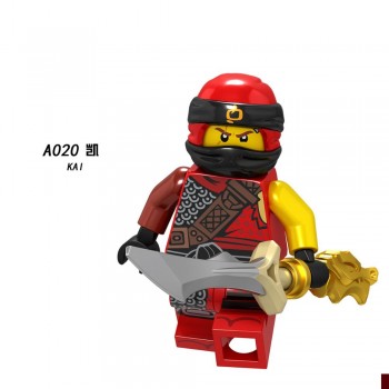 Legoing Ninjagoes Figures Ninja Movie Master Wu Jie Kai Lloyd Card Run Snake kIDS Toys Ninjagoes Legoing Building Blocks Bricks