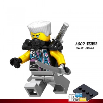 Legoing Ninjagoes Figures Ninja Movie Master Wu Jie Kai Lloyd Card Run Snake kIDS Toys Ninjagoes Legoing Building Blocks Bricks