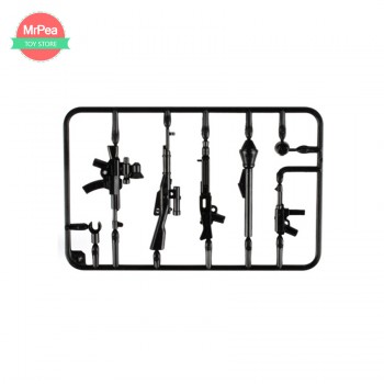 100pcs Military SWAT Police Gun Weapons Pack Army Soldiers Building Blocks MOC Arms City Compatible With LegoINGly Weapon Series