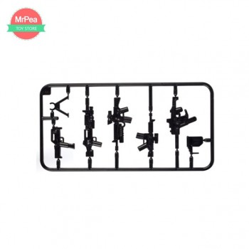 100pcs Military SWAT Police Gun Weapons Pack Army Soldiers Building Blocks MOC Arms City Compatible With LegoINGly Weapon Series