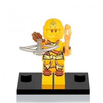 Compatible LegoINGlys NinjagoING Sets NINJA Heroes Kai Jay Cole Zane Nya Lloyd With Weapons Action Toys for children