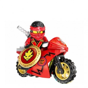 Compatible LegoINGlys NinjagoING Sets NINJA Heroes Kai Jay Cole Zane Nya Lloyd With Weapons Action Toys for children