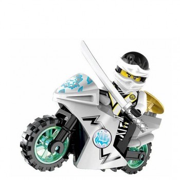 Compatible LegoINGlys NinjagoING Sets NINJA Heroes Kai Jay Cole Zane Nya Lloyd With Weapons Action Toys for children