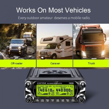 50W Car Walkie Talkie Dual Band Mobile Radio Station  dual band vhf uhf walkie talkie radio station Car Radio Communicator
