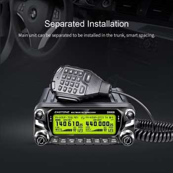 50W Car Walkie Talkie Dual Band Mobile Radio Station  dual band vhf uhf walkie talkie radio station Car Radio Communicator