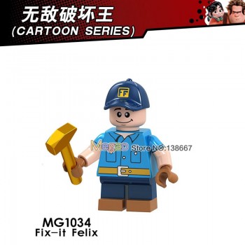 Legoings Figures Gremlins Stripe Gizmo Stitch Wreck-It Ralph Alien E.T. With Elliot Building Blocks Friend Children toys gifts