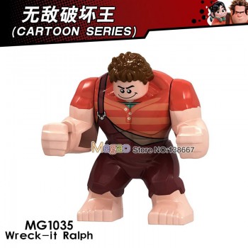Legoings Figures Gremlins Stripe Gizmo Stitch Wreck-It Ralph Alien E.T. With Elliot Building Blocks Friend Children toys gifts
