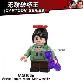 Legoings Figures Gremlins Stripe Gizmo Stitch Wreck-It Ralph Alien E.T. With Elliot Building Blocks Friend Children toys gifts
