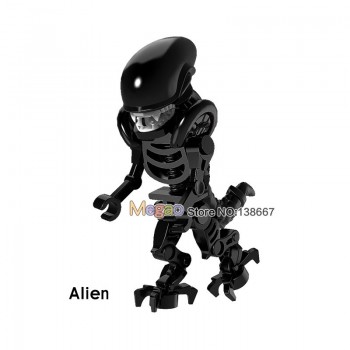 Legoings Figures Gremlins Stripe Gizmo Stitch Wreck-It Ralph Alien E.T. With Elliot Building Blocks Friend Children toys gifts