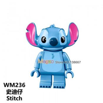 Legoings Figures Gremlins Stripe Gizmo Stitch Wreck-It Ralph Alien E.T. With Elliot Building Blocks Friend Children toys gifts