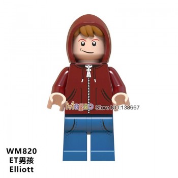 Legoings Figures Gremlins Stripe Gizmo Stitch Wreck-It Ralph Alien E.T. With Elliot Building Blocks Friend Children toys gifts