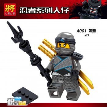 2018 New Legoing Ninjago Figures Blocks Nya Jay Zane Kai Cole Harumi Samurai X Action Legoings Figures Ninjago Toys For Children