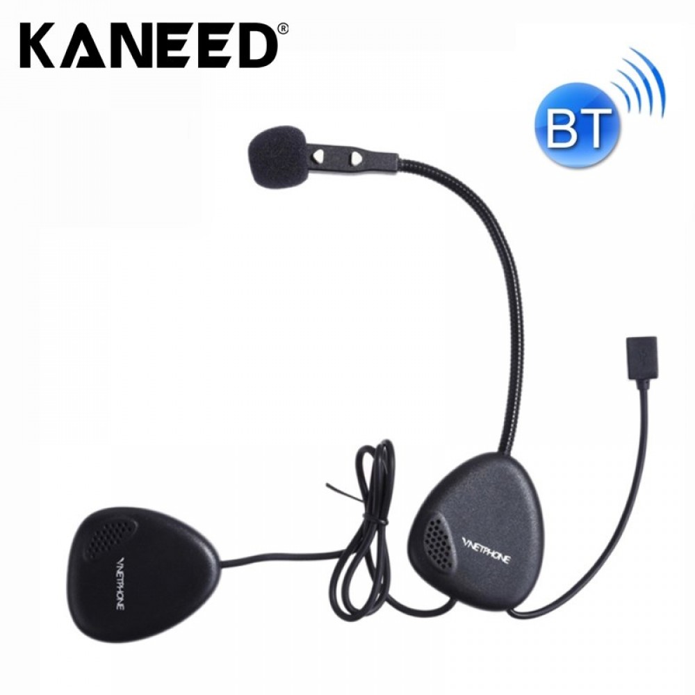 V1-2A Motorcycle Helmet Stereo Bluetooth Headset, Supports Answer / Reject calls Distance 10m Max